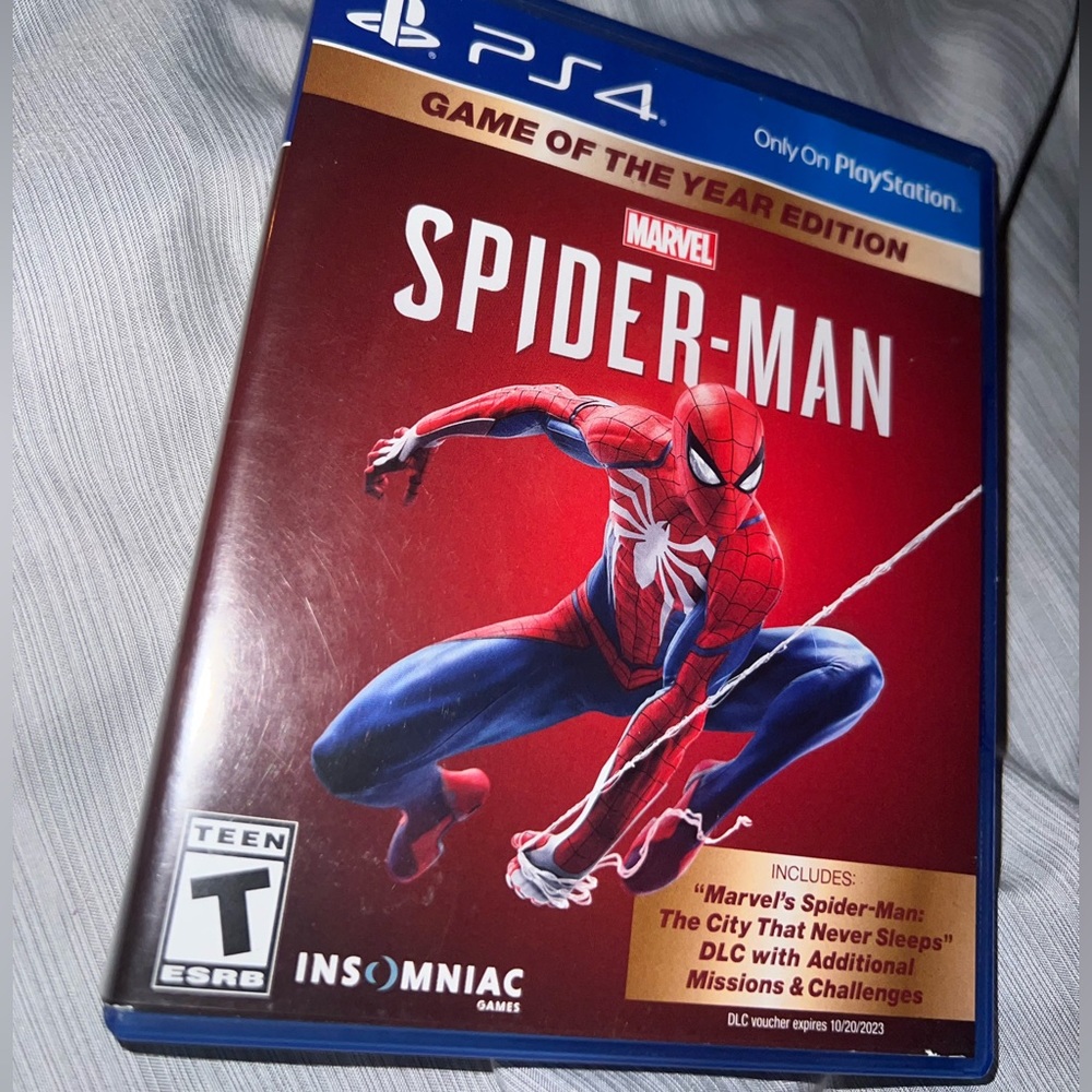 Spider Man PS4 Game